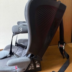 カーメイト(エールベベ) チャイルドシート 安全基準(R44) 1歳から 使える ISOFIX 固定 パパット 2 プレミアム ナチュラルグレー ジャンピングハーネス搭載 CF531の画像