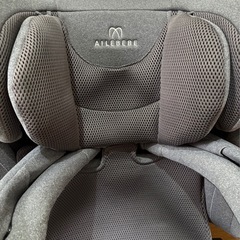 カーメイト(エールベベ) チャイルドシート 安全基準(R44) 1歳から 使える ISOFIX 固定 パパット 2 プレミアム ナチュラルグレー ジャンピングハーネス搭載 CF531の画像