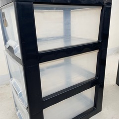 収納　プラスチック　チェスト　2セットの画像