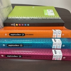 文具オフィス用品 中古リングファイルやクリアファイルなどたくさんの画像