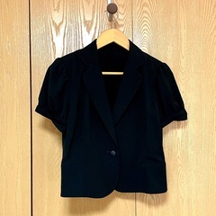 レディース　ボレロ　11号　Lサイズ　ブラック　の画像