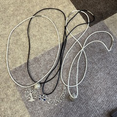 シルバーアクセサリー5個の画像