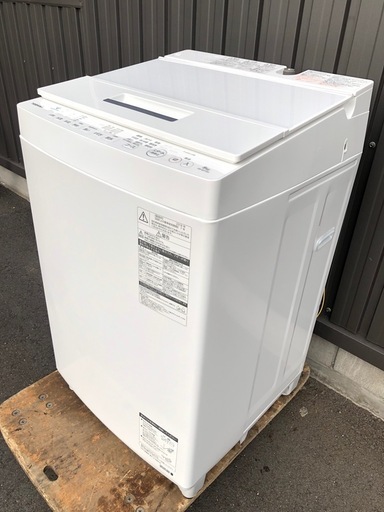 TOSHIBA 8.0kg 全自動洗濯機 AW-8D7(W) 2018年製