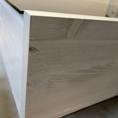 【取りに来てください】センターテーブル　グレーの画像