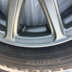 アルミタイヤ 14インチ 4本の画像