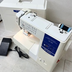 M【現状品】JUKI ジューキ 家庭用 コンピュータミシン HZL-7800  自動糸切り機能付き 裁縫 DIY ハンドメイド 生活家電の画像