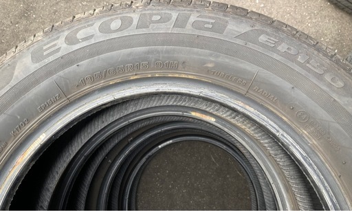 【お取引決まりました】BRIDGESTONE 195/65R15 24年製　夏タイヤ