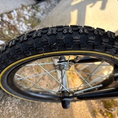 14インチ　子供用自転車　　補助輪ありの画像