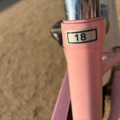 子供用自転車　18インチの画像
