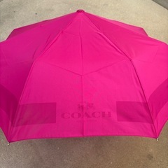 coach 折り畳み傘の画像