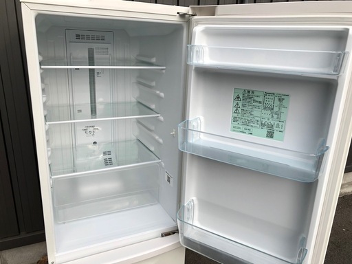 Panasonic 168L 2ドア冷凍冷蔵庫 NR-B17CW-W 2020年製 (買いトレジャー 