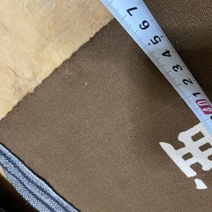 【昭和レトロ・未使用】前掛け 高級清酒 新泉 リバーシブルの画像