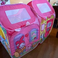 マイメロのテントの画像