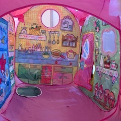 マイメロのテントの画像