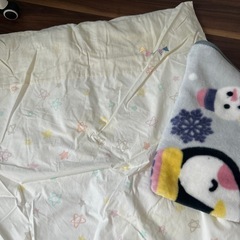 新生児　掛け布団　毛布の画像