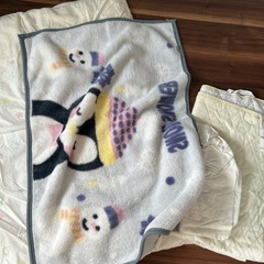 新生児　掛け布団　毛布の画像