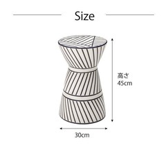 東谷　陶器製スツールの画像