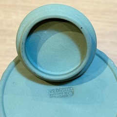 A8098【ウェッジウッド】ジャスパー セージグリーン ドメスティックエンプロイメント ミニティーポットの画像