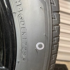 日産 オーラ NISSAN AURA 純正ホイール　タイヤ4本セット　バリ溝　17インチ NOTEの画像