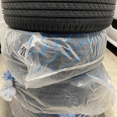 日産 オーラ NISSAN AURA 純正ホイール　タイヤ4本セット　バリ溝　17インチ NOTEの画像