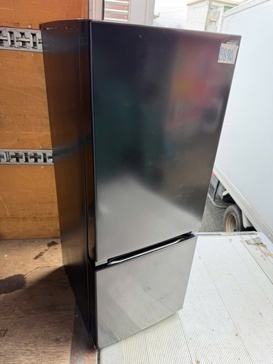 NO B870?福岡市内配送設置無料✨?REFAGE YRZ-F15LK 2ドア冷蔵庫 156L 右開き ブラック 2024年