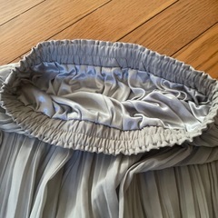 ナイスクラップ　プリーツ　ガウチョ　パンツ　薄手　裏地あり　フリーサイズの画像