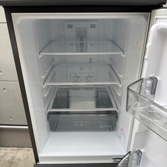 157⭐️2024年製美品★三菱電機　冷蔵庫　グレー　自動霜取り　一人暮らし の画像