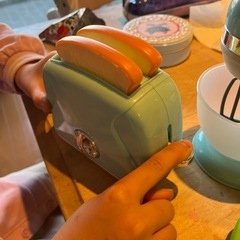 グルメキッチンセット おもちゃのコーヒー
メーカー トースター スタンドミキサーのセットの画像