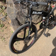 最終価格　折りたたみマウンテンバイクの画像