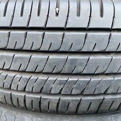 バリ山　DUNLOP 215/65R15タイヤ 4本セット ダンロップEC204の画像