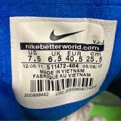 NIKEランニングシューズ 25.5cmの画像