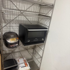 【先着優先】無印良品 ステンレスユニットシェルフ 美品 の画像