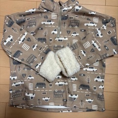 120cm男の子アウター・トレーナー等4点の画像
