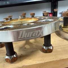 Durax 変換 スペーサー100→114.3 5穴 P1.5の画像