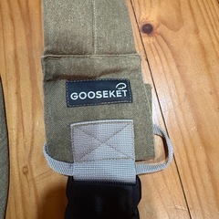 GOOSEKET グスケット　抱っこ紐　カーキ　スリングの画像
