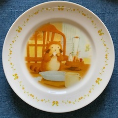 ラスカルお皿の画像