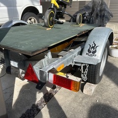 軽トレーラー ブラストトレイル ボートトレーラーの画像