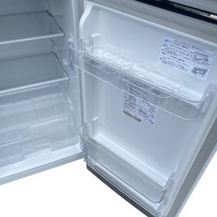 【美品】ハイセンス　2ドア冷蔵庫　2018年製の画像