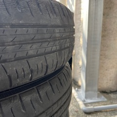 14インチタイヤ4本セットです。155/65/14の画像