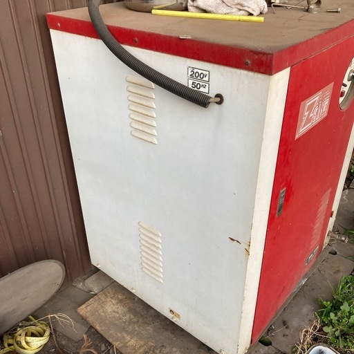 【売却済】高圧温水洗浄機