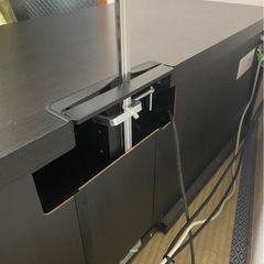 IKEA テレビ台　木目調ブラックブラウンの画像