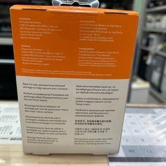 未使用品【Mac専用外付けハードディスク】【WD】クリーニング済み【管理番号10103】横の画像