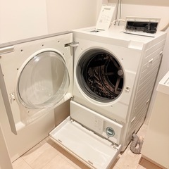 【Panasonic】Cuble キューブル NA-VG1000L ホワイト 10kg 2016年製｜自宅引取限定の画像