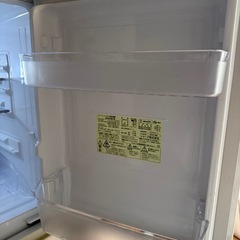 【SHARP 冷蔵庫 137L 2017年製 SJ-D14D-W】の画像