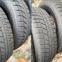 ⑩155/65R14中古冬用タイヤ4本の画像