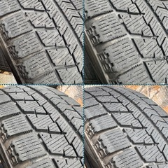 ⑩155/65R14中古冬用タイヤ4本の画像