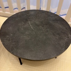 丸テーブル　2個セットの画像