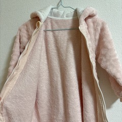 ベビーロンパース　カバーオール　　フリースの画像