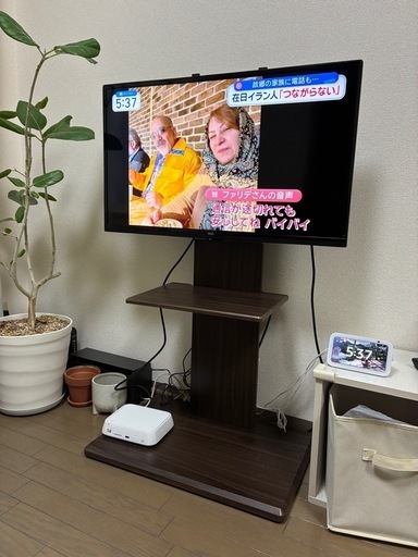 32型テレビ&テレビスタンドセット！