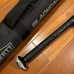 ブラックキャノン　軟式バットの画像